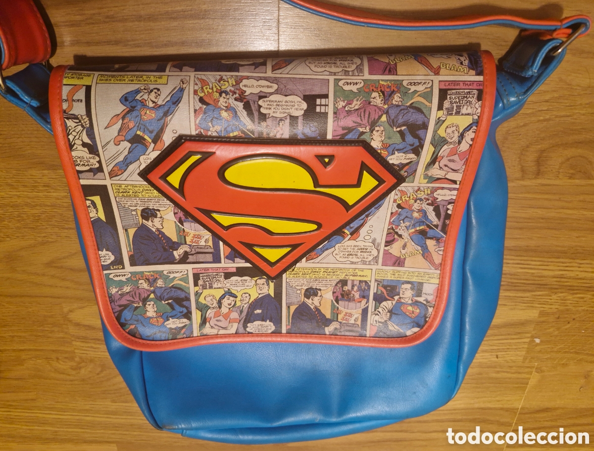 Segunda mano: BANDOLERA PIEL C&Oacute;MIC SUPERMAN - Foto 8