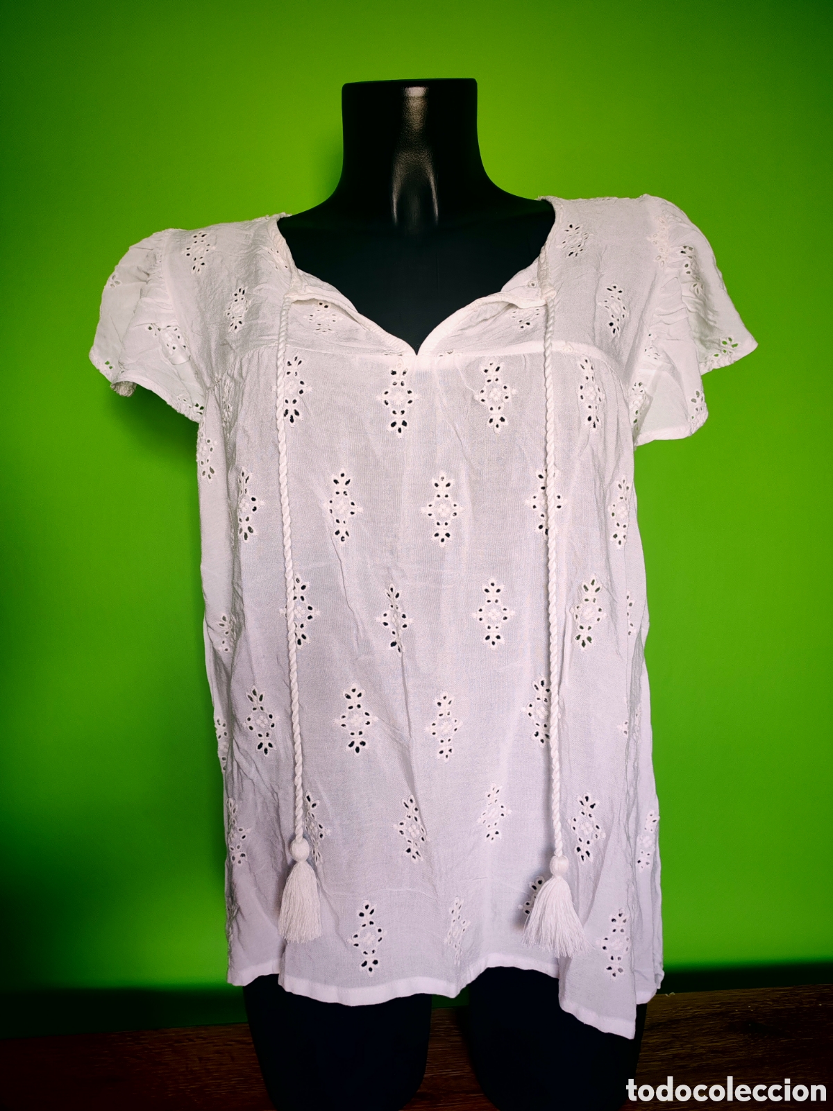 Segunda mano: Blusa blanca talla L - Foto 1