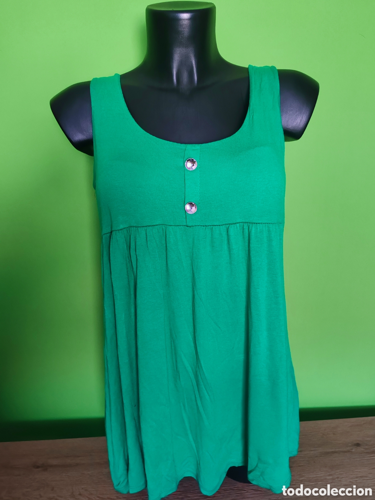 Segunda mano: Camiseta xxl Verde mujer - Foto 1