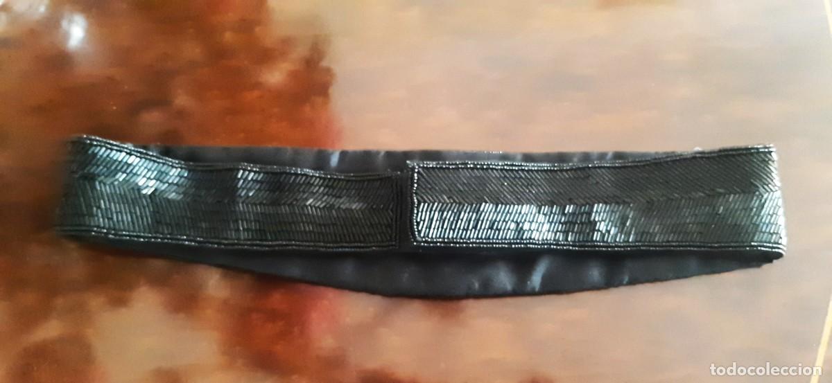 Segunda mano: CINTURON NEGRO DE PEDRERIA - Foto 3
