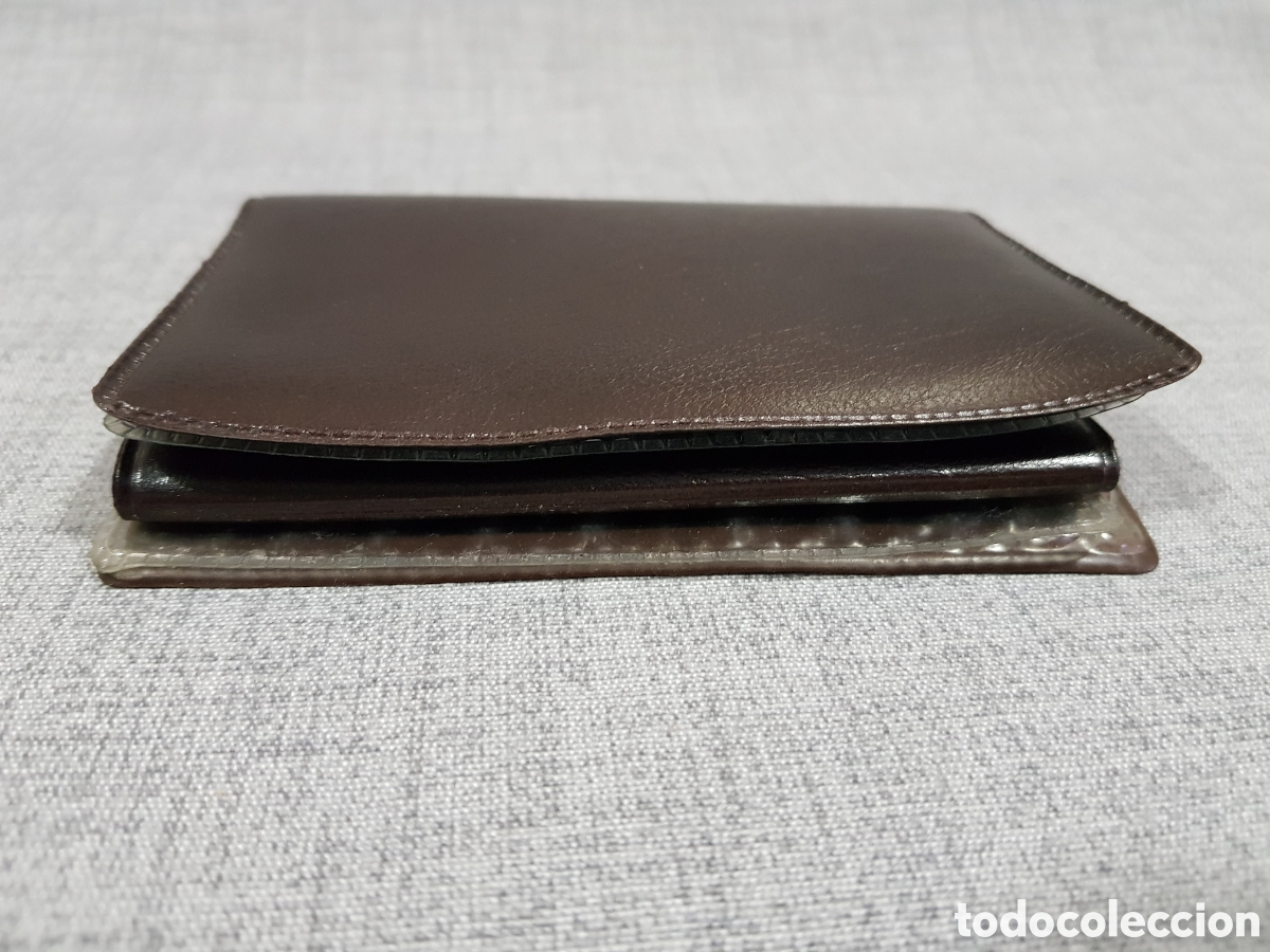 Segunda mano: CARTERA CL&Aacute;SICA PORTA DOCUMENTOS - Foto 8
