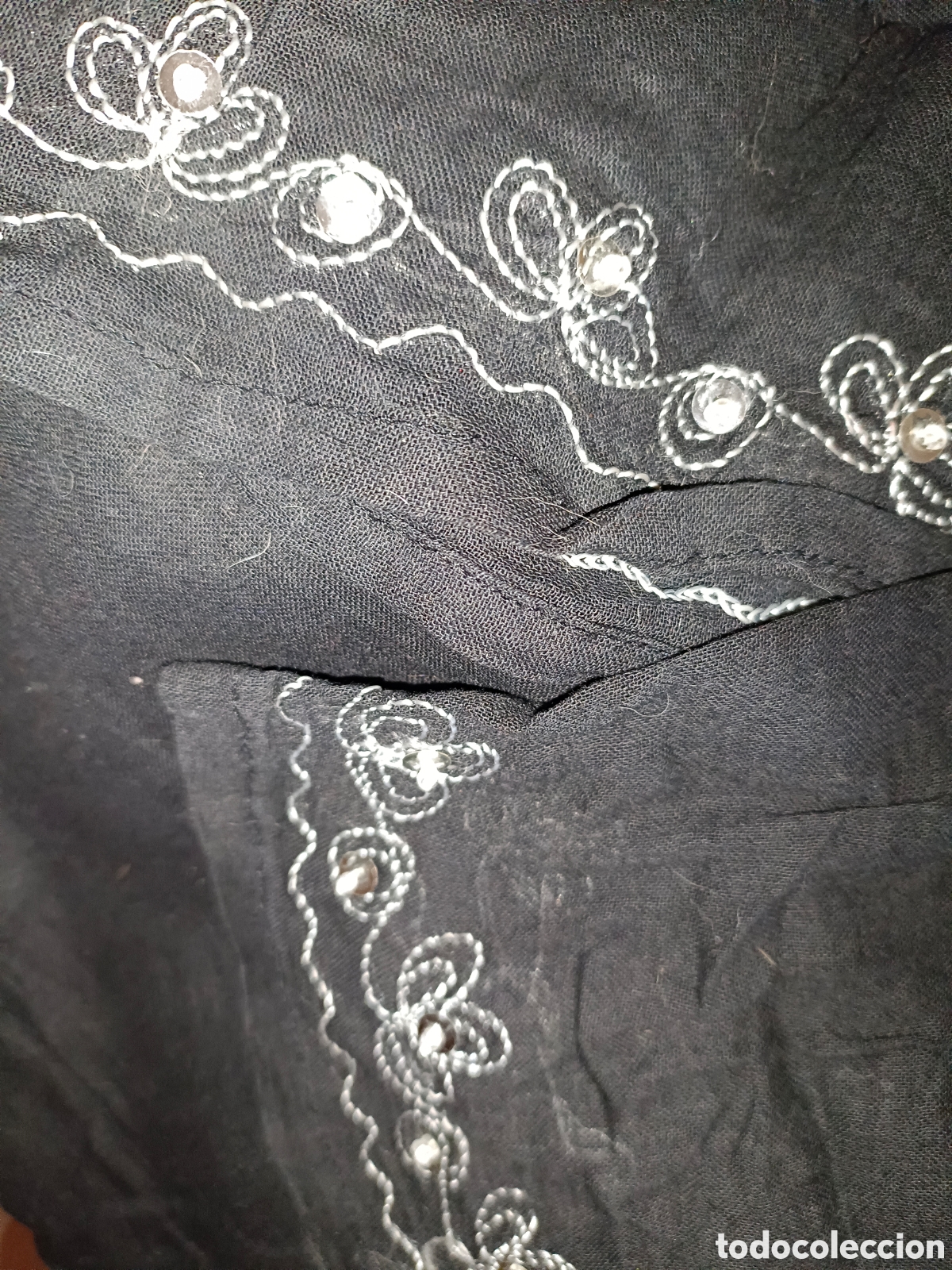 Segunda mano: T&uacute;nica algo transparente, 100% algod&oacute;n - Foto 4