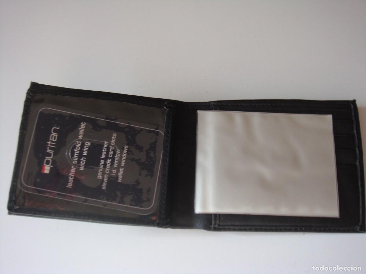 Segunda mano: CARTERA DE PIEL MARCA PURITAN - Foto 2