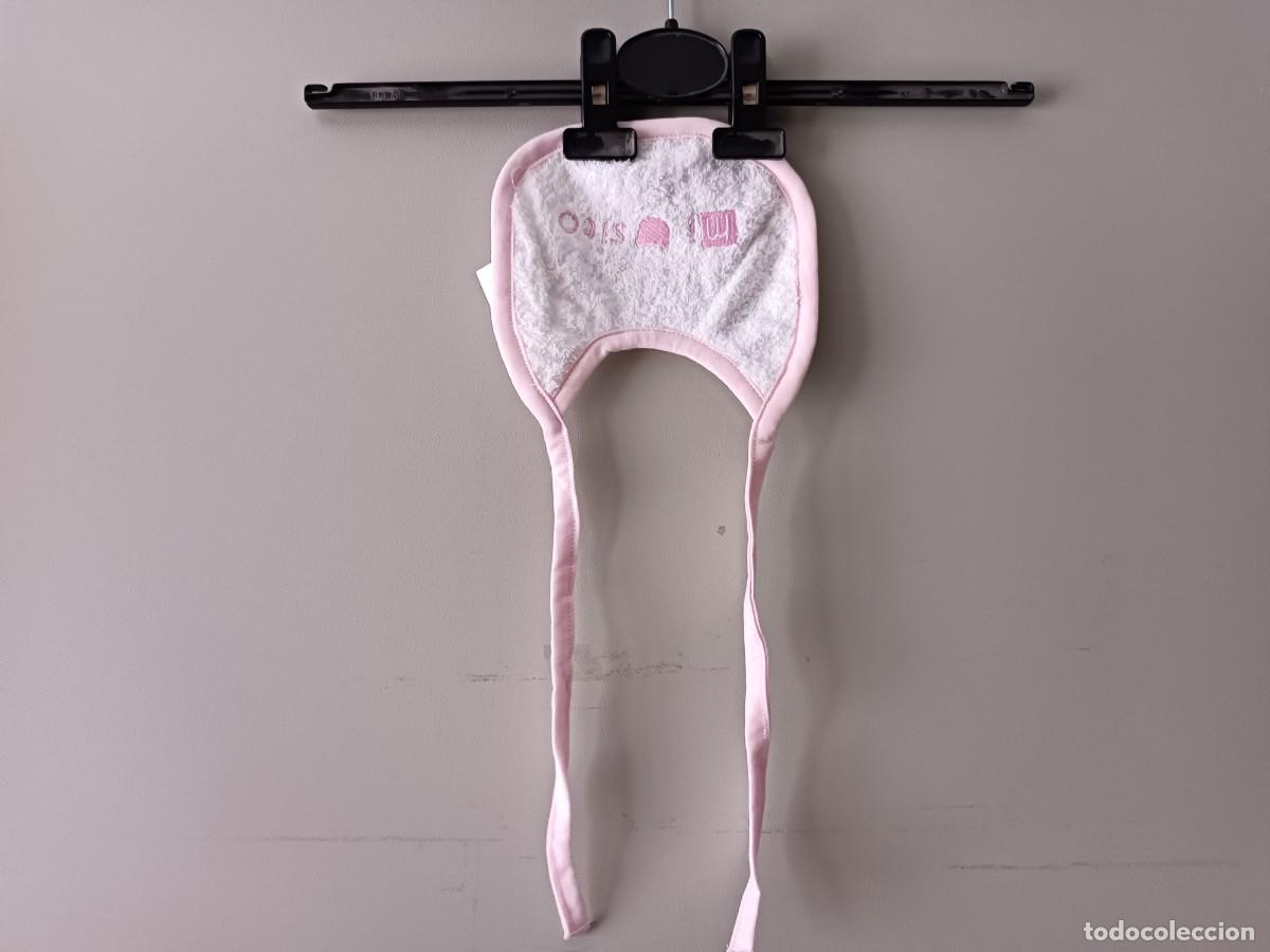 Segunda mano: Babero beb&eacute; rosa Calamaro - Foto 1