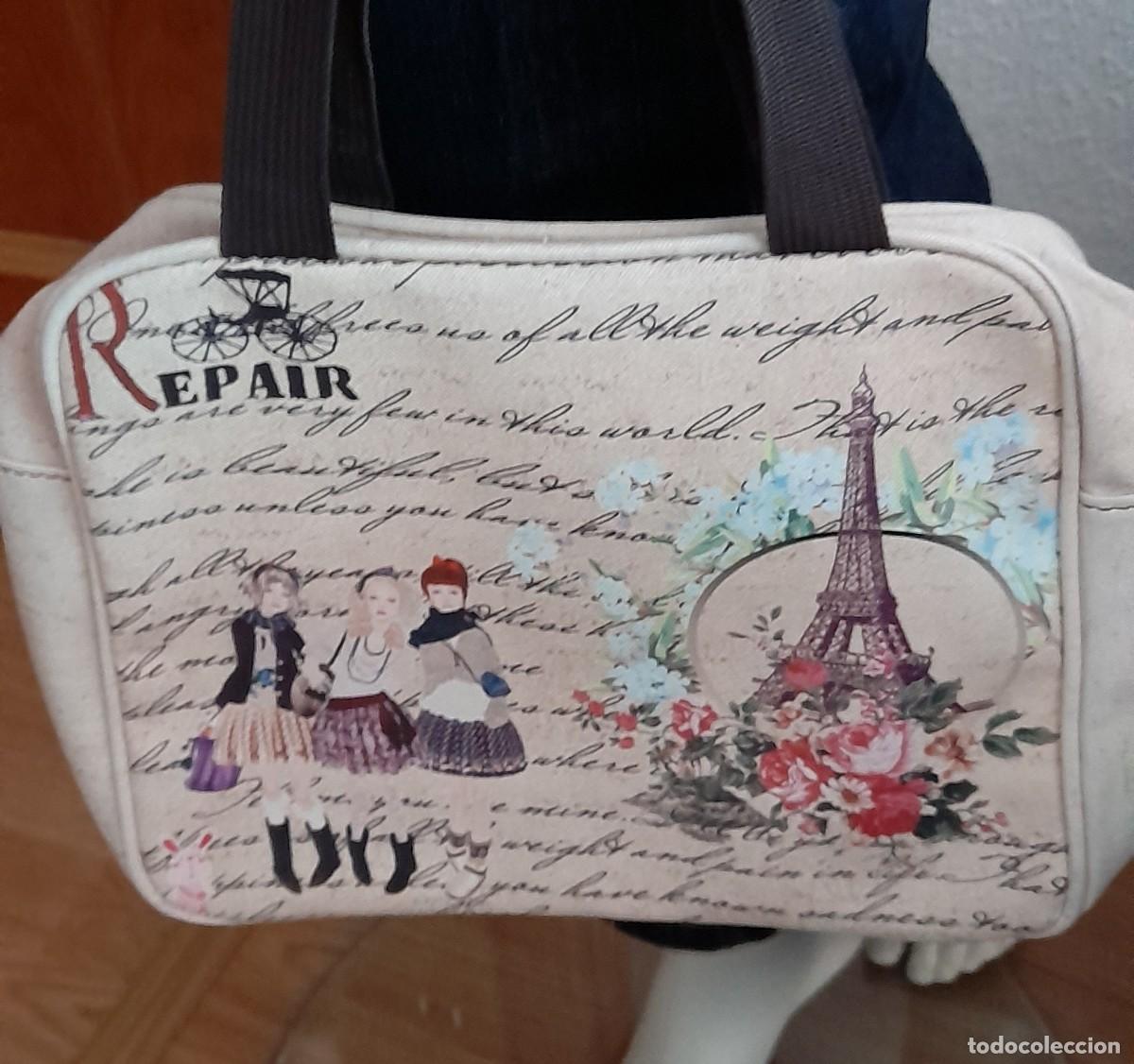 Segunda mano: Bolso peque&ntilde;o con dibujos de Paris - Foto 10