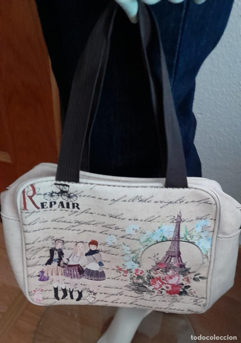 Segunda mano: Bolso peque&ntilde;o con dibujos de Paris - Foto 11