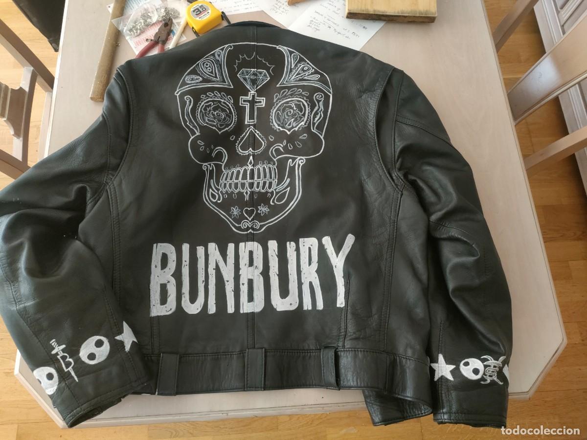 Segunda mano: Cazadora cuero customizada BUNBURY - Foto 1
