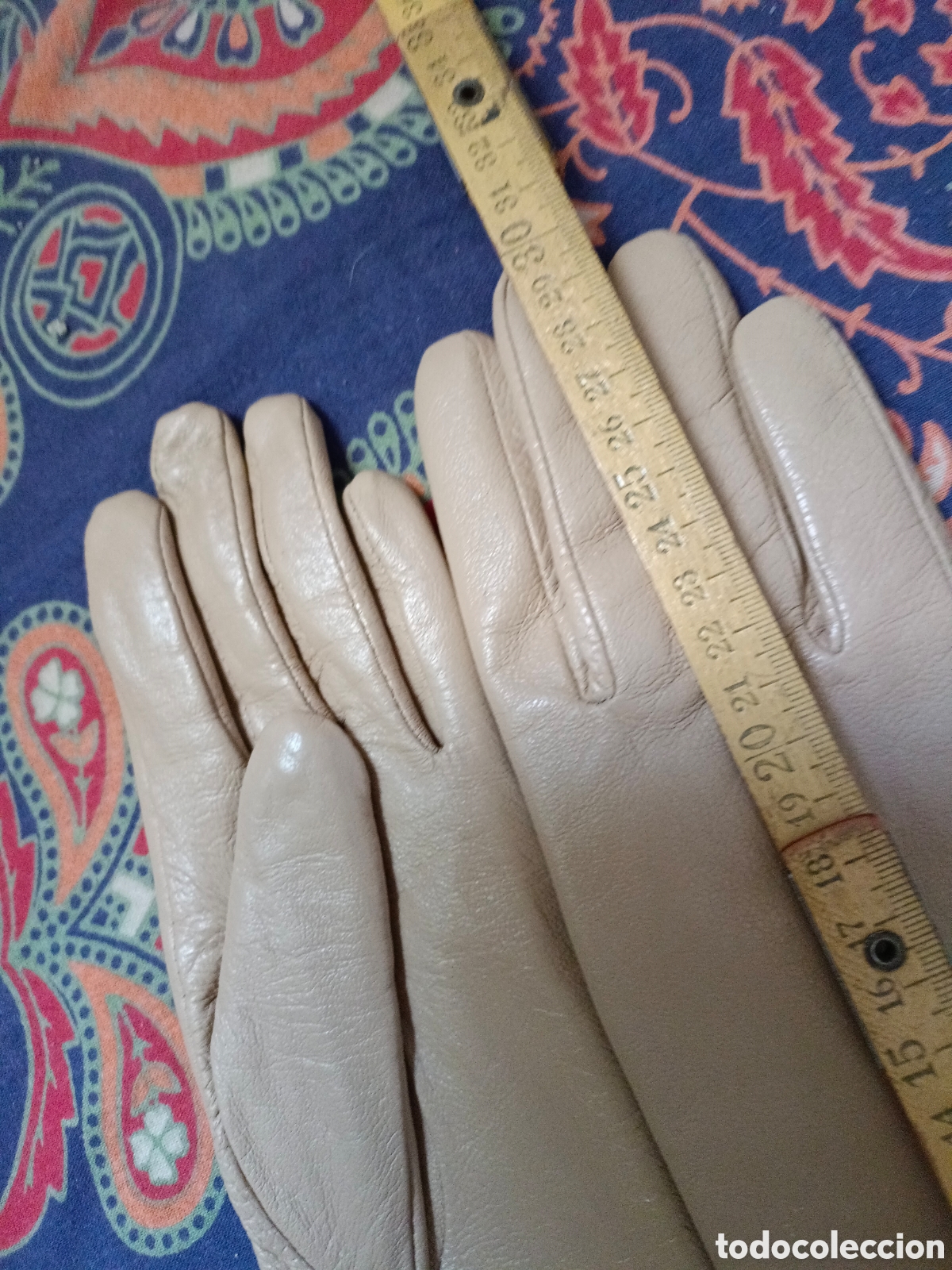 Segunda mano: Guantes largos de piel - Foto 3