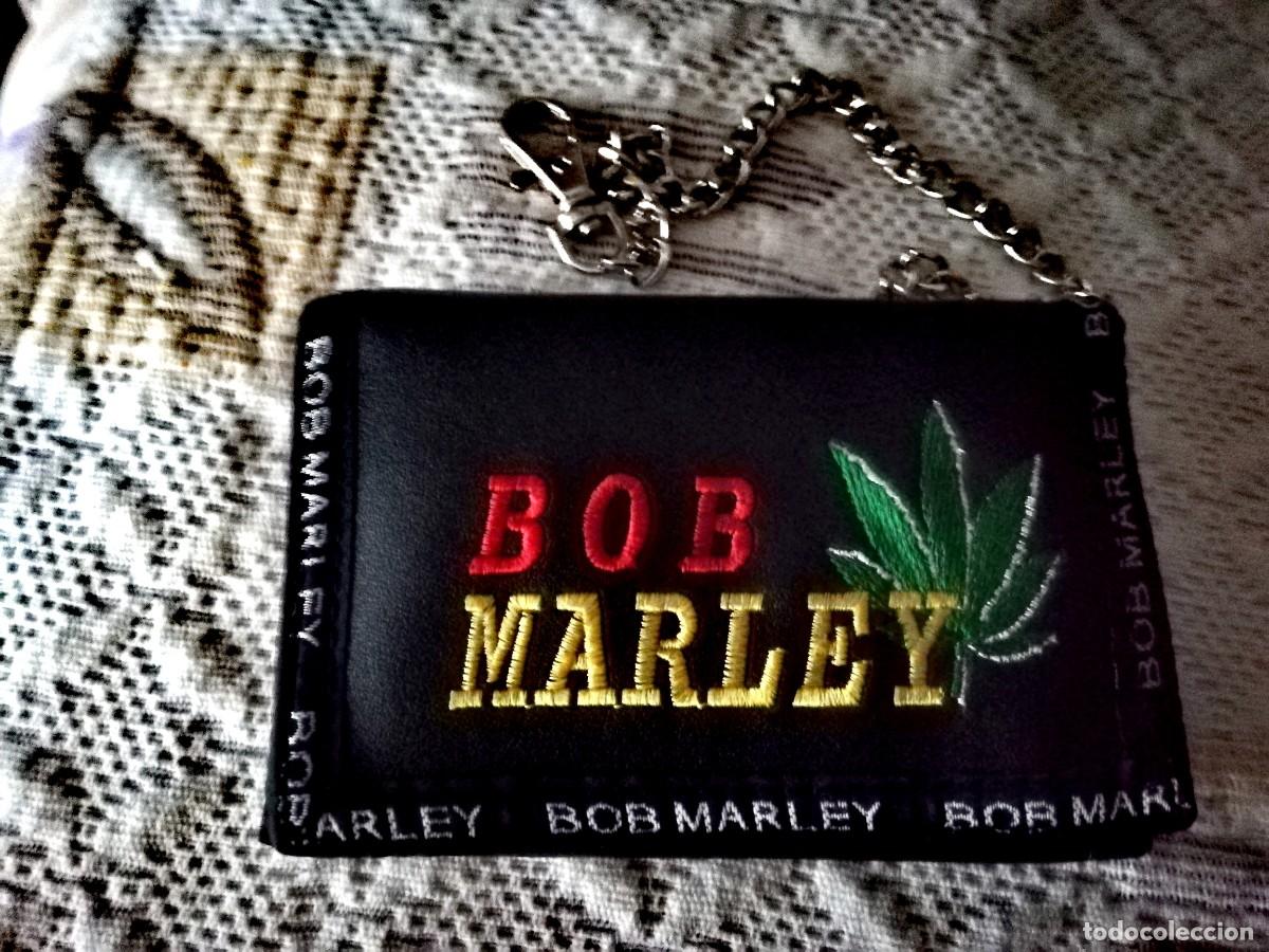 Segunda mano: CARTERA BILLETERA BOB MARLEY CON CADENA - Foto 1