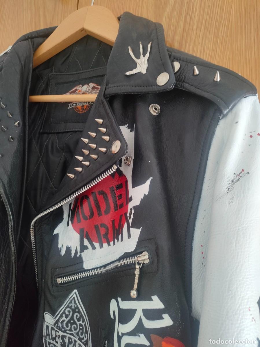 Segunda mano: Cazadora cuero rockera - Foto 2