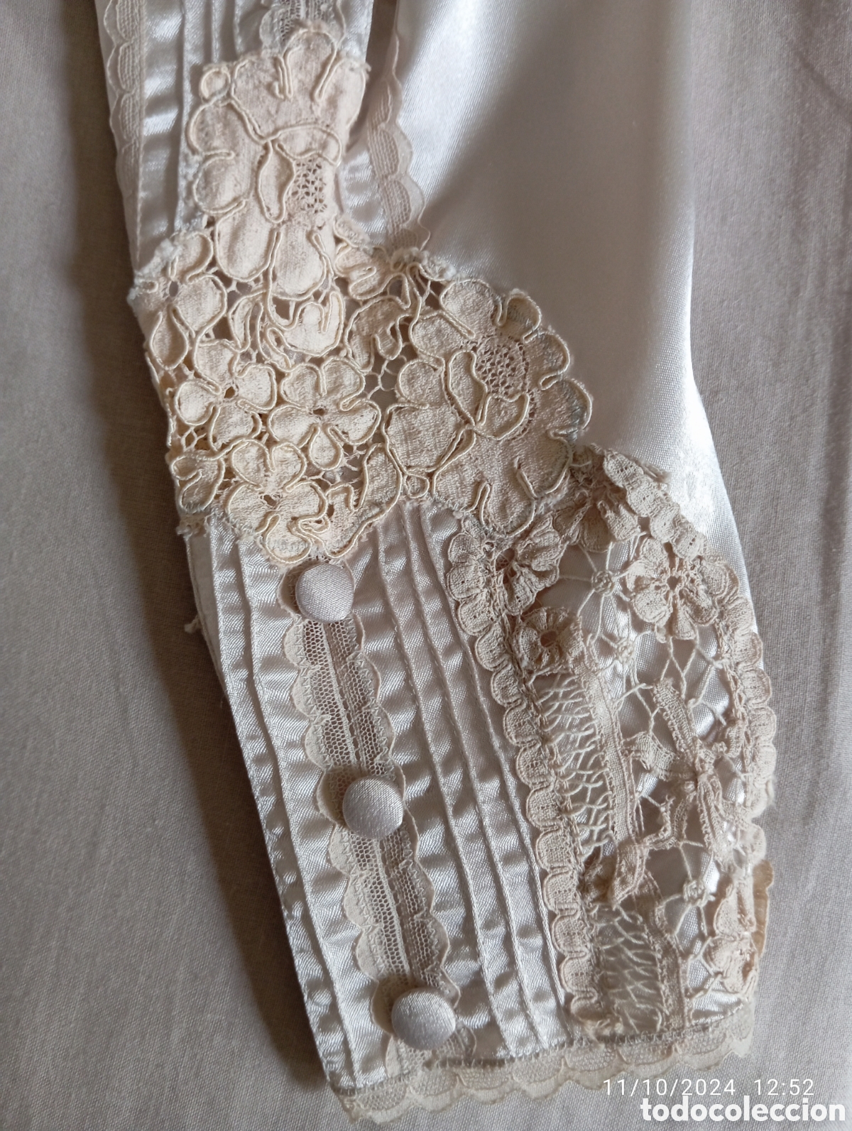 Segunda mano: Blusa con encajes de Bruxellas - Foto 3