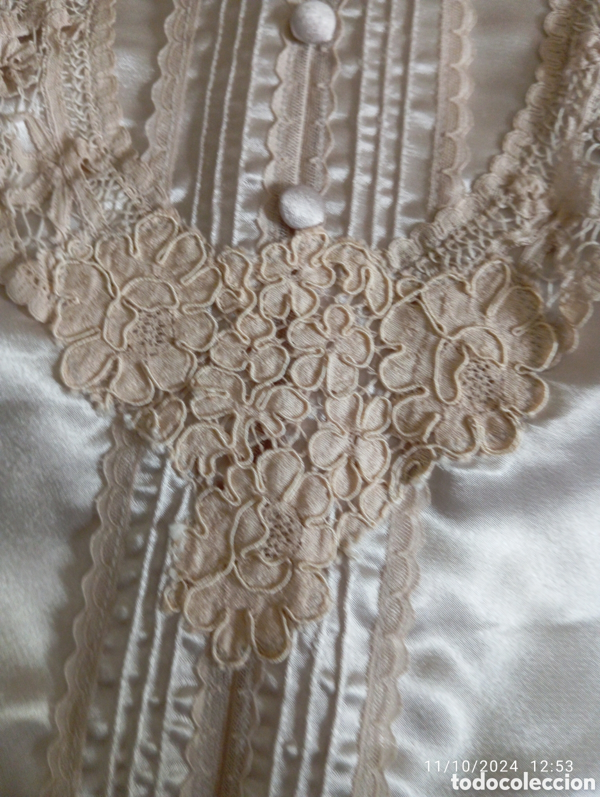 Segunda mano: Blusa con encajes de Bruxellas - Foto 4
