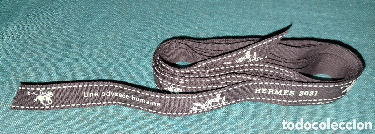 Segunda mano: CINTA HERMES 180 CM X 1 CM - Foto 2