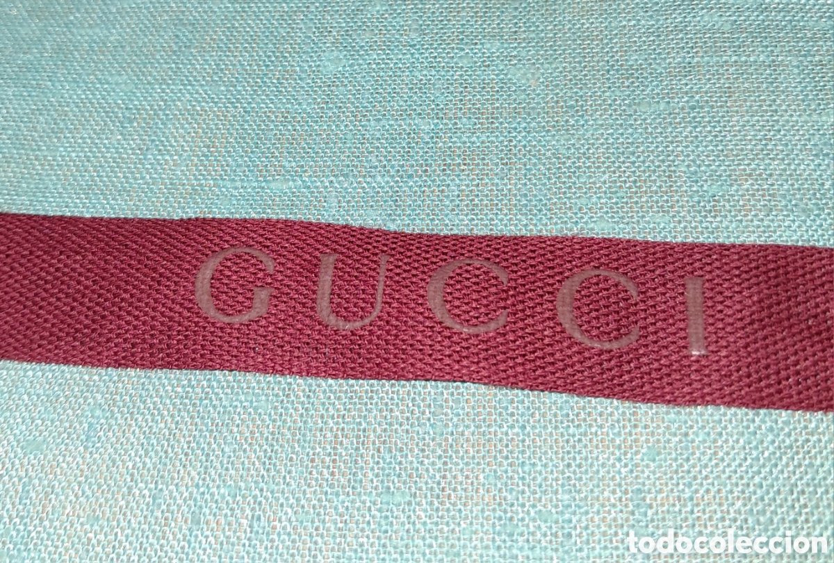 Segunda mano: CINTA GUCCI BURDEOS 205 CM - Foto 3