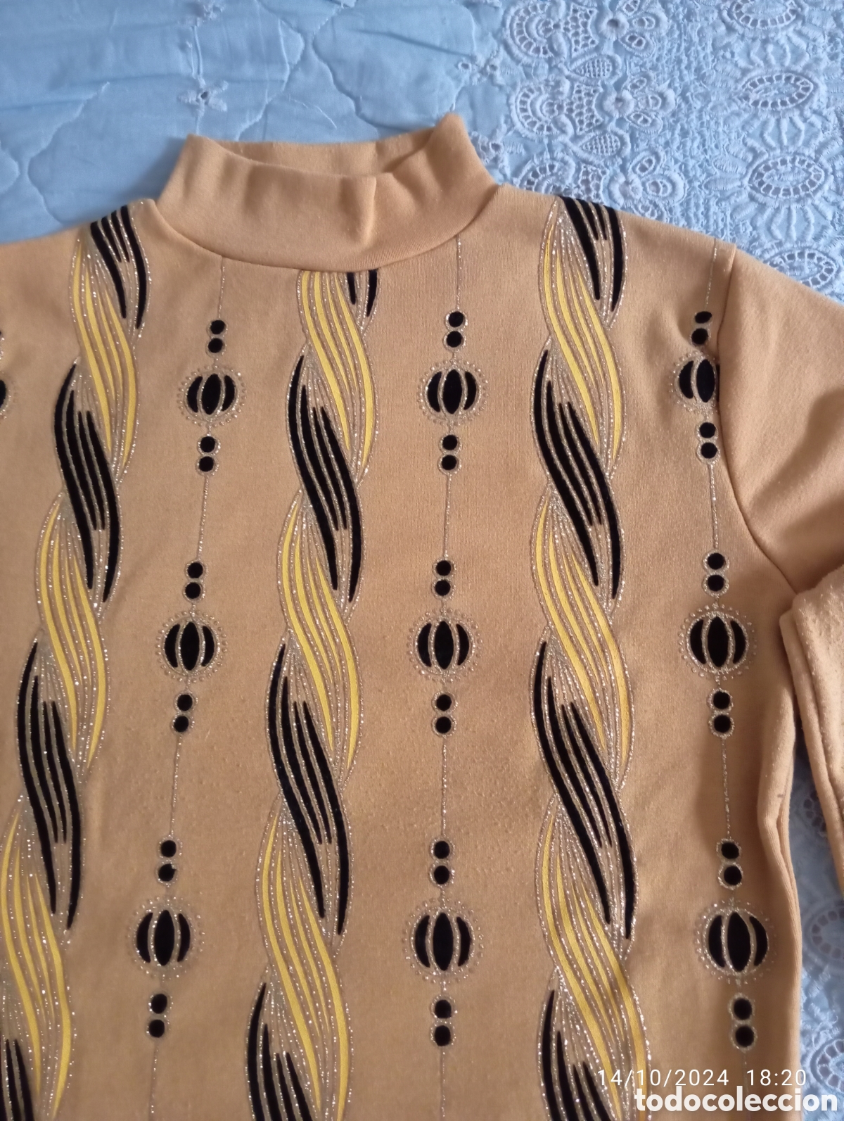 Segunda mano: Jersey elegante dorado brillante - Foto 2