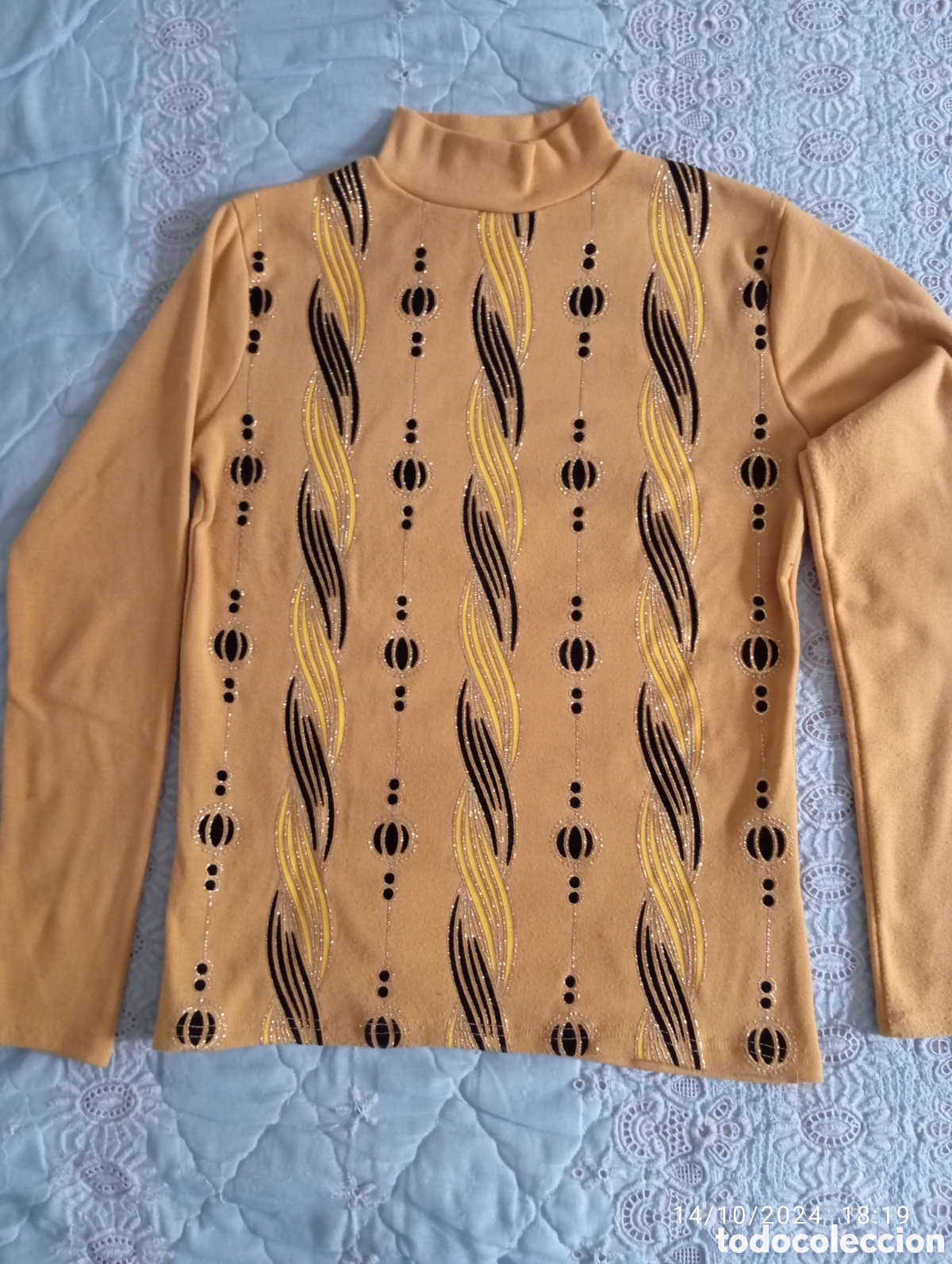 Segunda mano: Jersey elegante dorado brillante - Foto 1