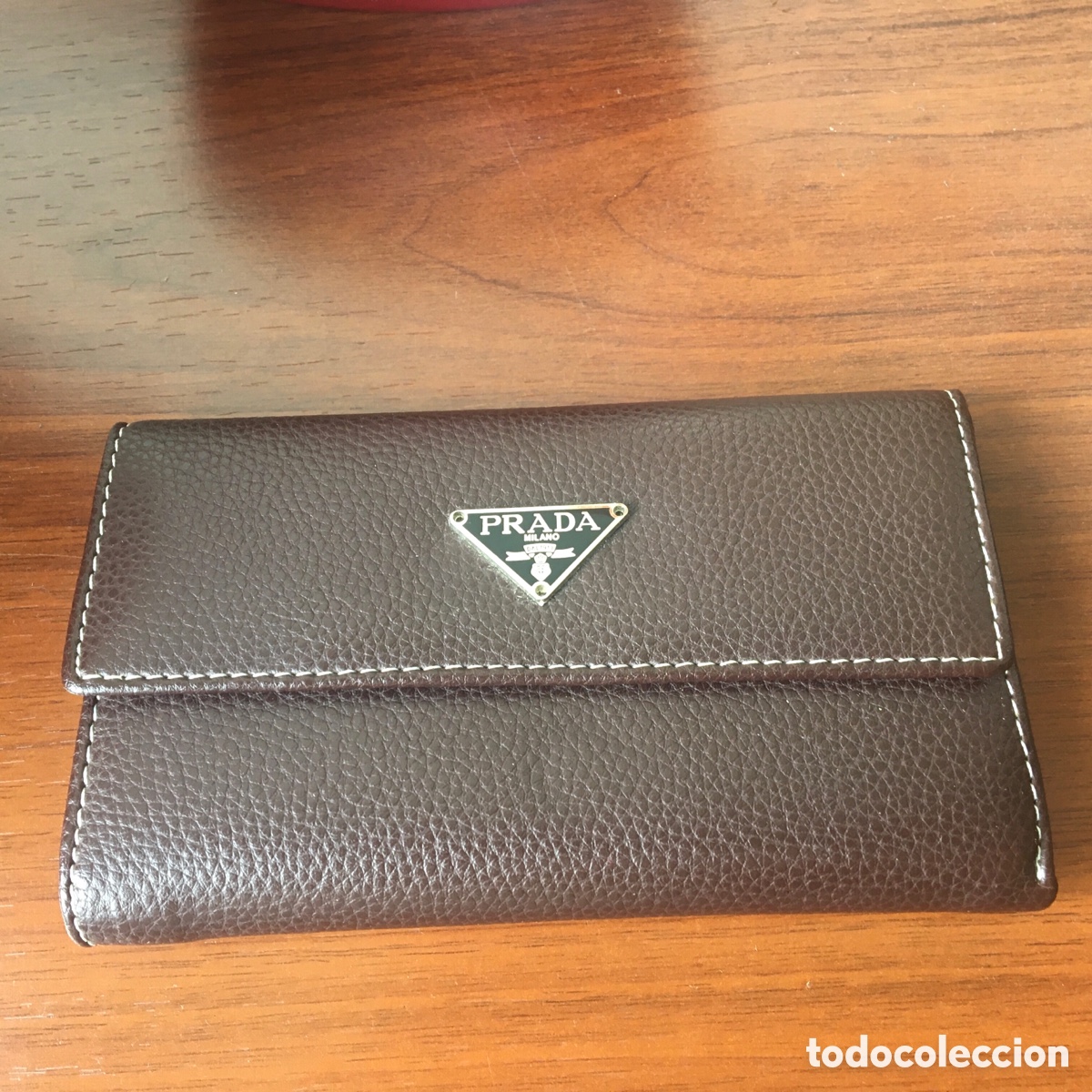 Segunda mano: cartera de Prada de color marr&oacute;n - Foto 1