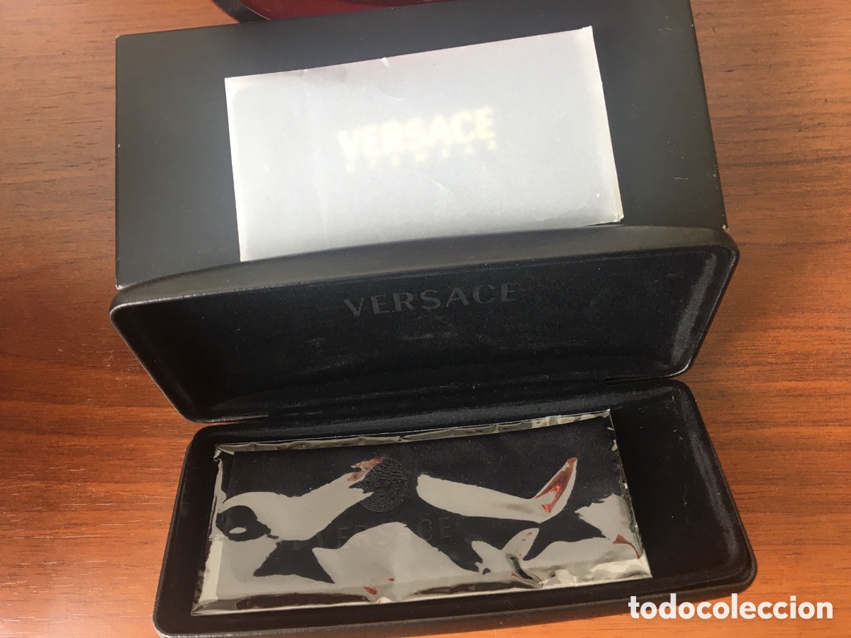 Segunda mano: Versace funda para gafas con caja - Foto 2