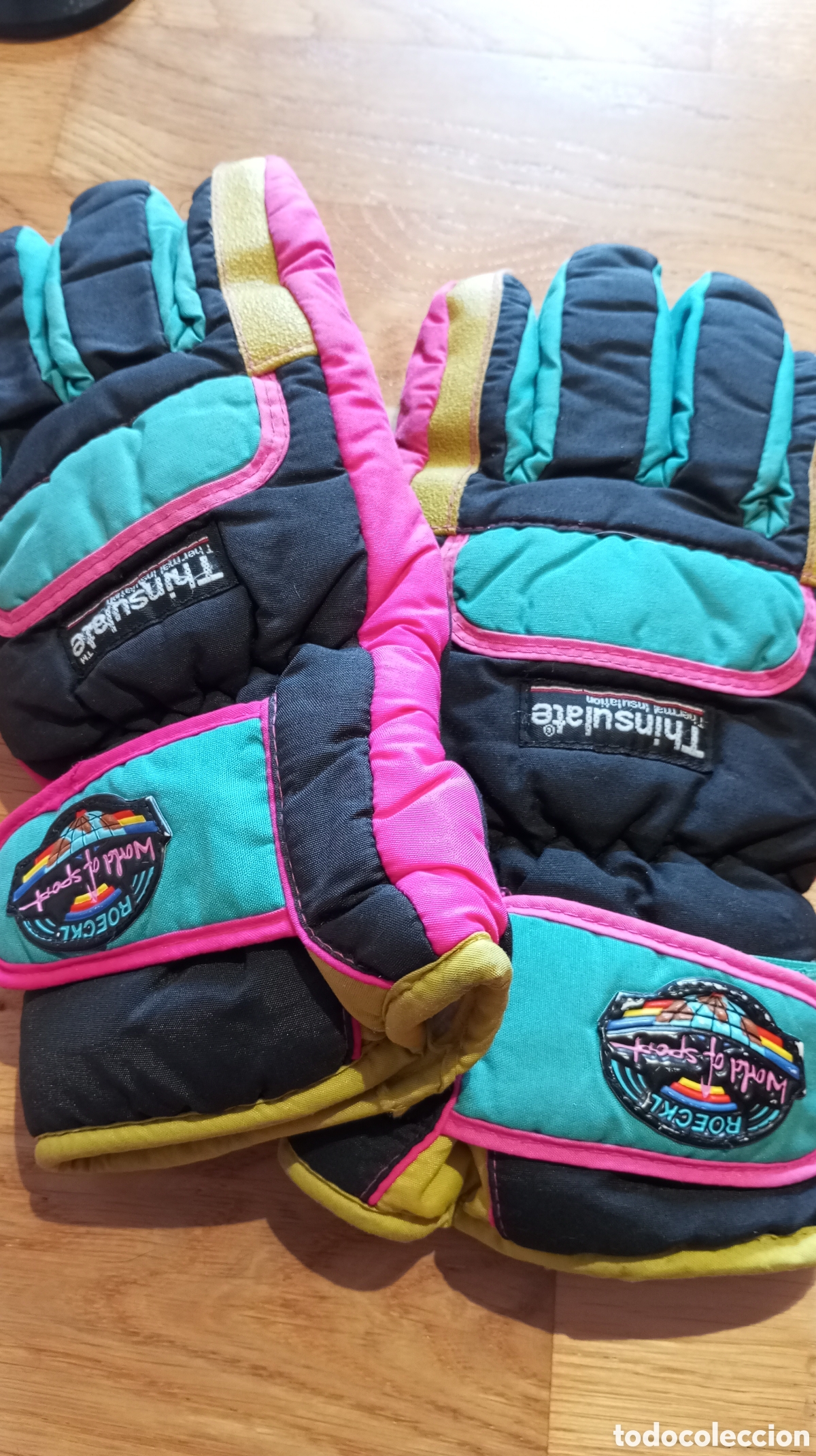 Segunda mano: Guantes thinsulate de colorines - Foto 1