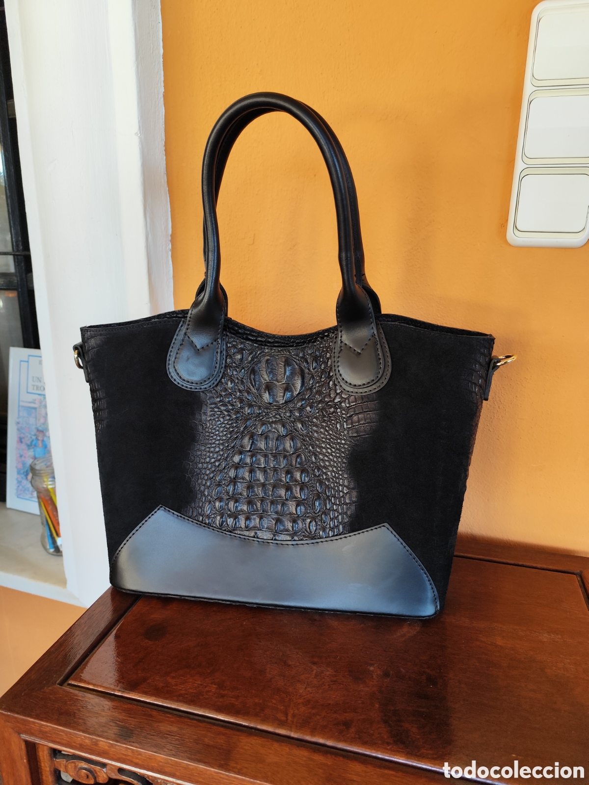 Segunda mano: Bolso Firenze Artegiani en piel - Foto 8