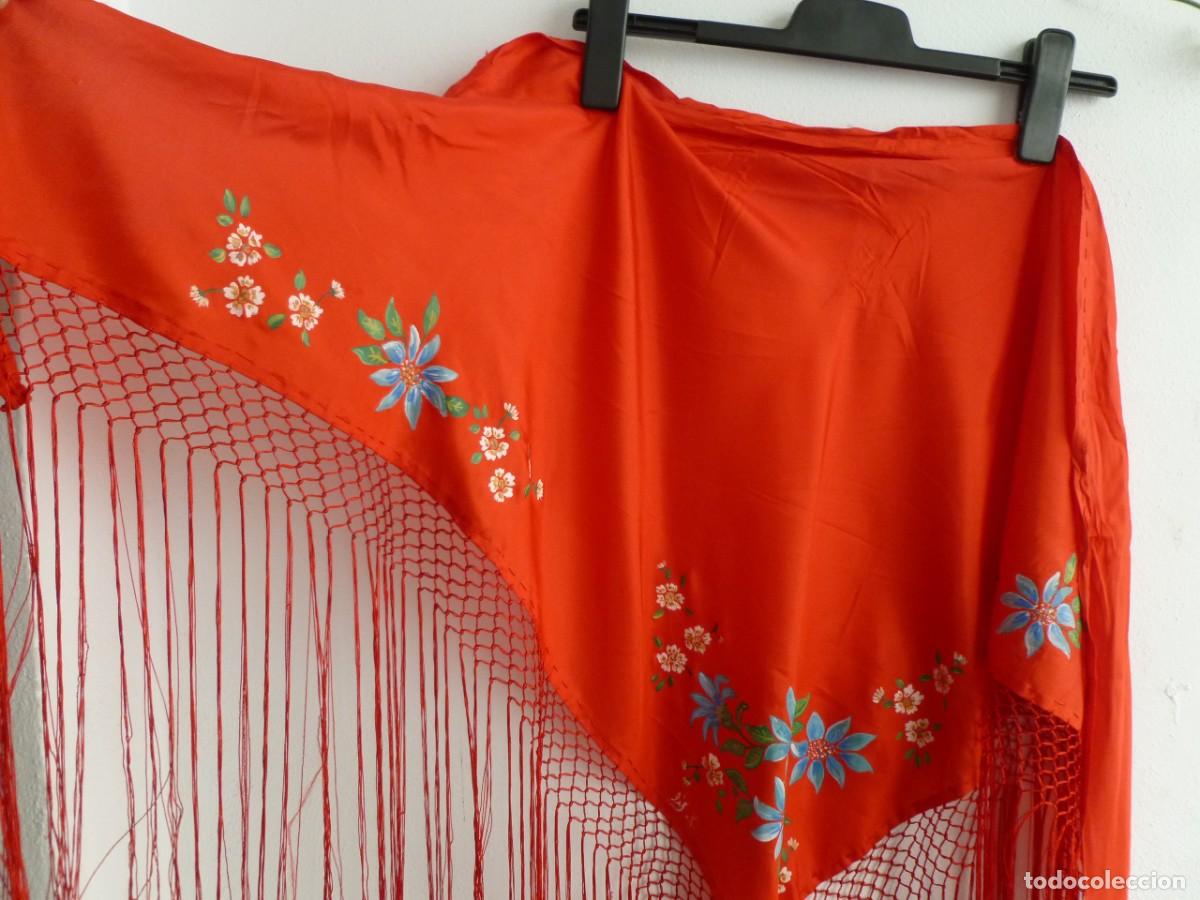 Segunda mano: Mant&oacute;n de flamenca pintado a mano - Foto 6