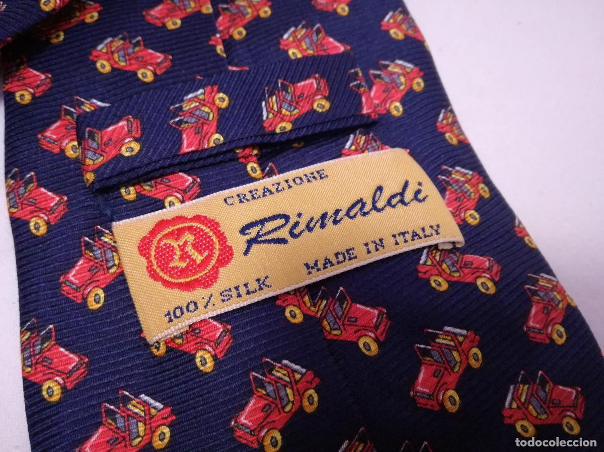 Segunda mano: CORBATA DE SEDA - MARCA RINALDI - MADE IN ITALY - Foto 4