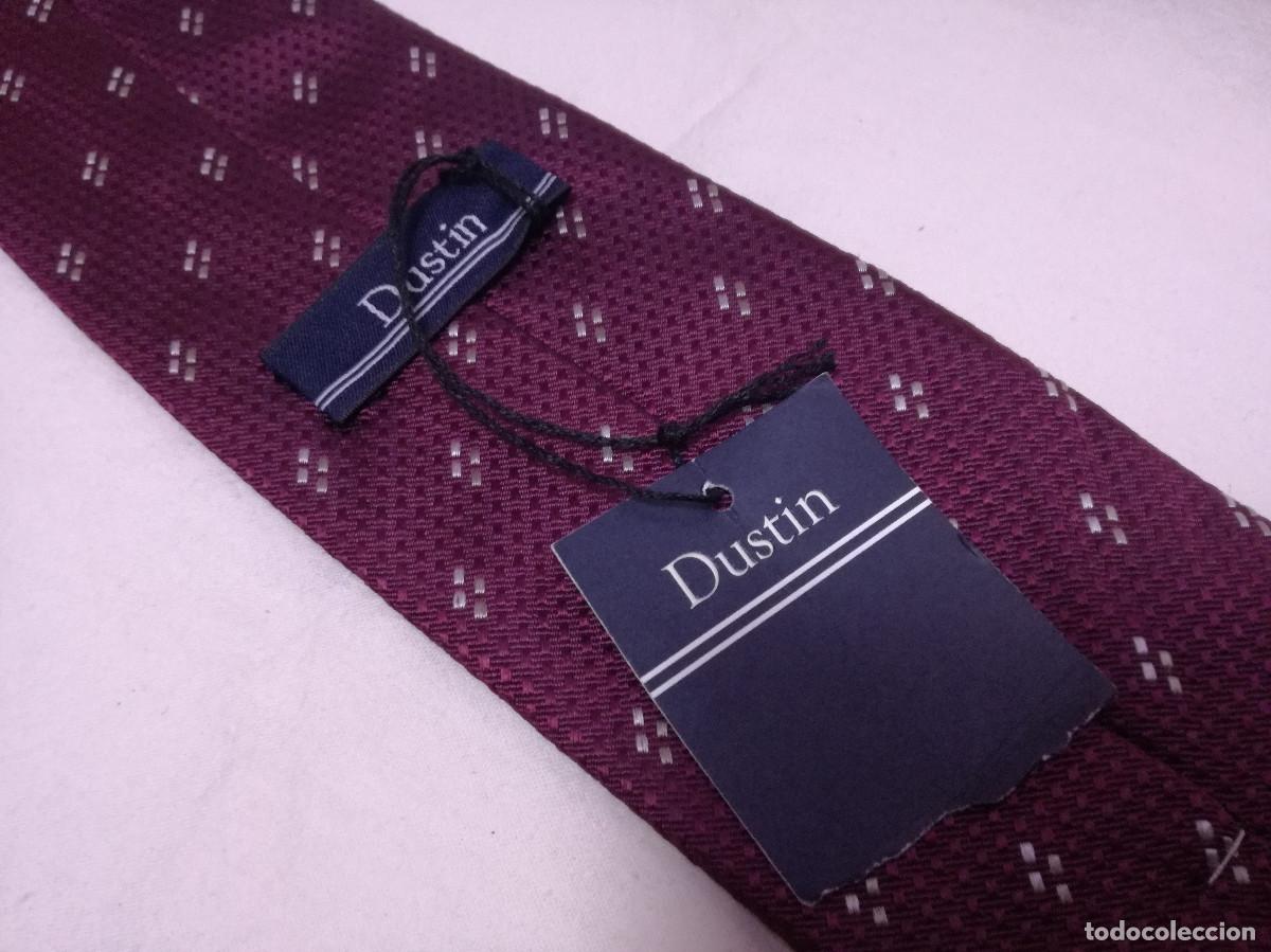 Segunda mano: CORBATA DE SEDA - MARCA DUSTIN - MADE IN SPAIN - Foto 4