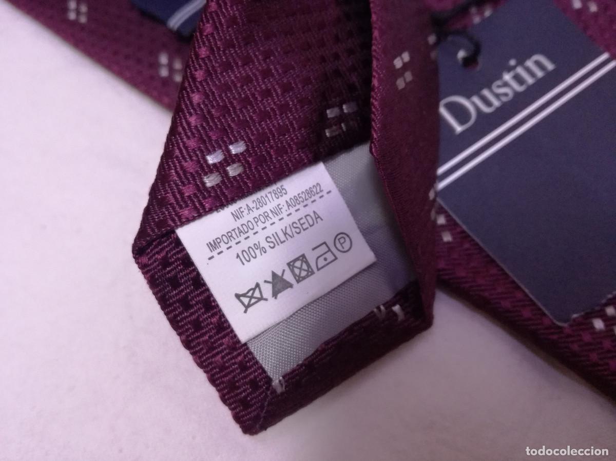 Segunda mano: CORBATA DE SEDA - MARCA DUSTIN - MADE IN SPAIN - Foto 6
