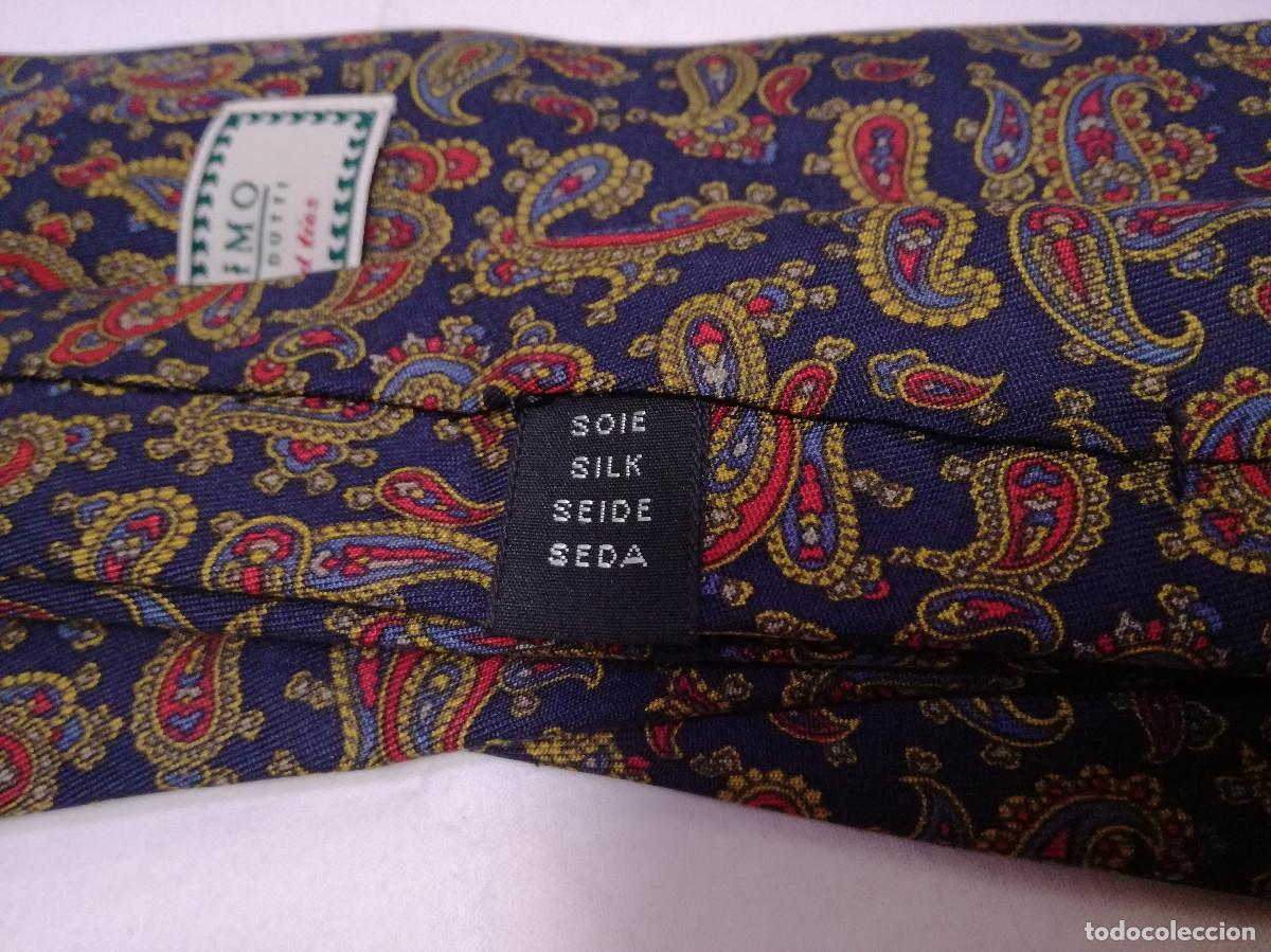 Segunda mano: CORBATA DE SEDA - MARCA MASSIMO DUTTI - MADE IN ITALY - Foto 6