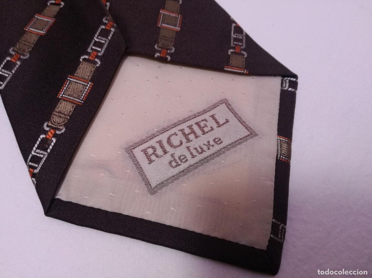 Segunda mano: CORBATA DE SEDA - MARCA RICHEL - MADE IN SPAIN - Foto 4