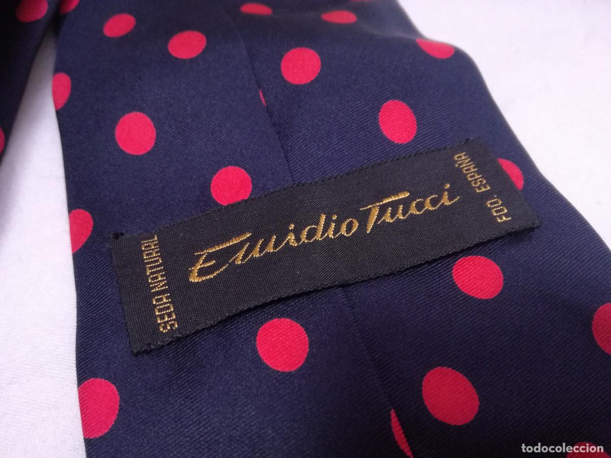 Segunda mano: CORBATA DE SEDA - MARCA EMIDIO TUCCI- MADE IN SPAIN - Foto 4