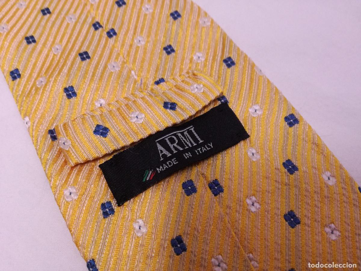 Segunda mano: CORBATA DE SEDA - MARCA ARMI - MADE IN ITALY - Foto 4
