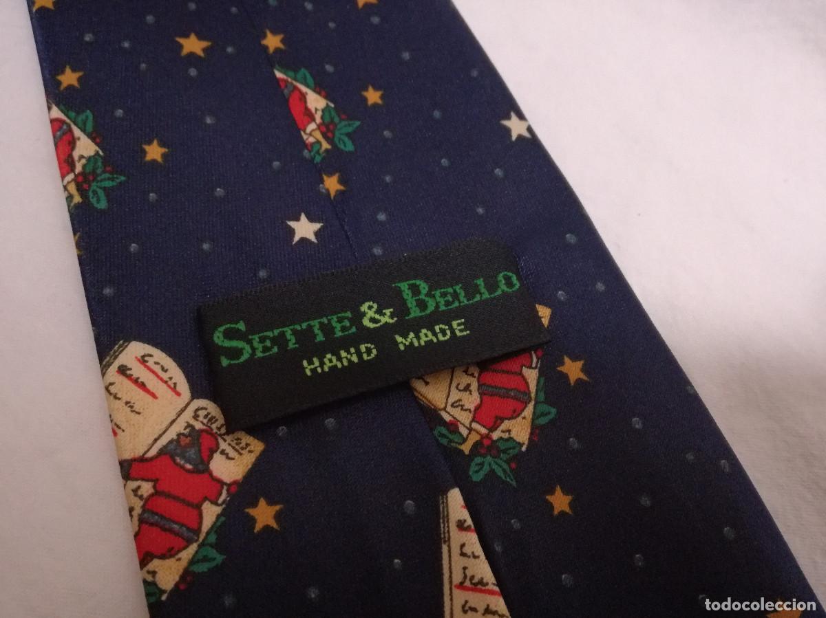 Segunda mano: CORBATA DE SEDA - MARCA SETTE & BELLO - Foto 4