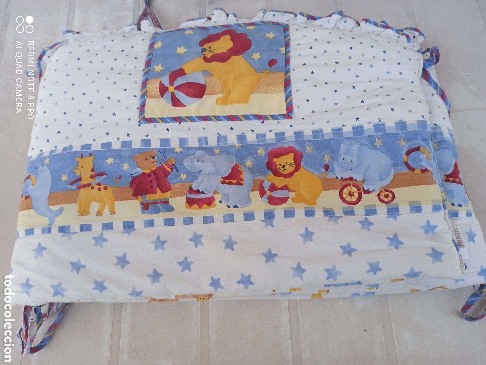 Segunda mano: Protector acolchado para cuna. Praia - Foto 1