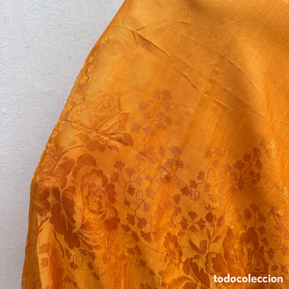 Segunda mano: MANT&Oacute;N DE SEDA ADAMASCADO ( 559 ) - Foto 5
