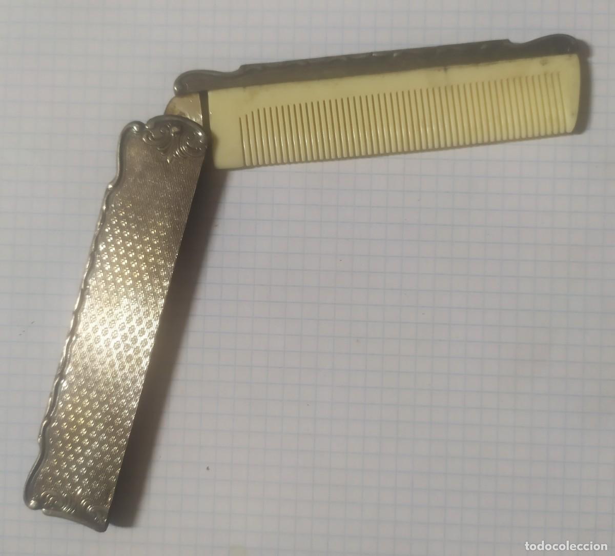 Segunda mano: Antiguo peine con &rdquo;MC&rdquo; grabado - Foto 1