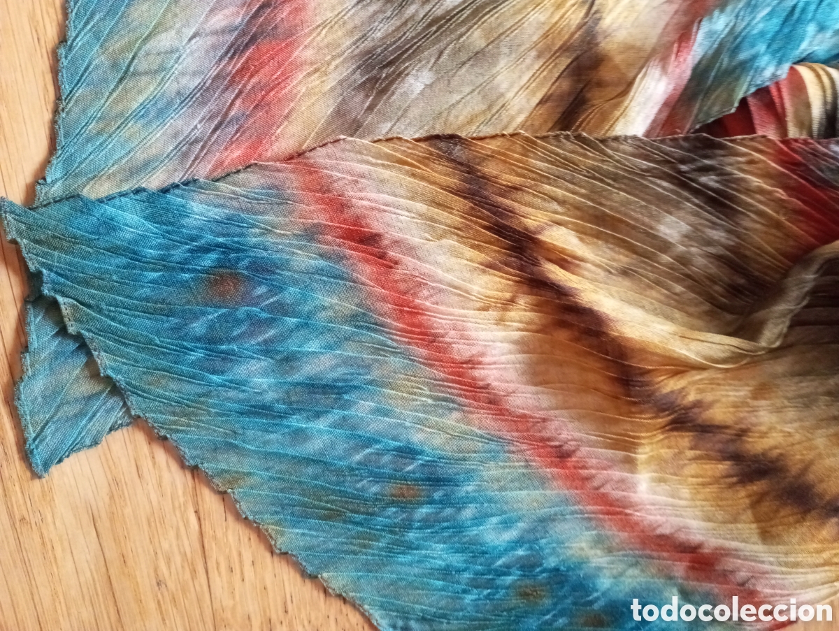 Segunda mano: Pa&ntilde;uelo plisado tonos diversos - Foto 1