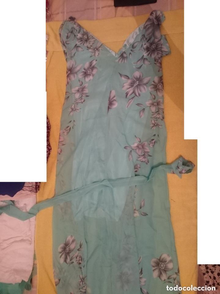 Segunda mano: VESTIDO LARGO VERDE - TALLA M - Foto 1