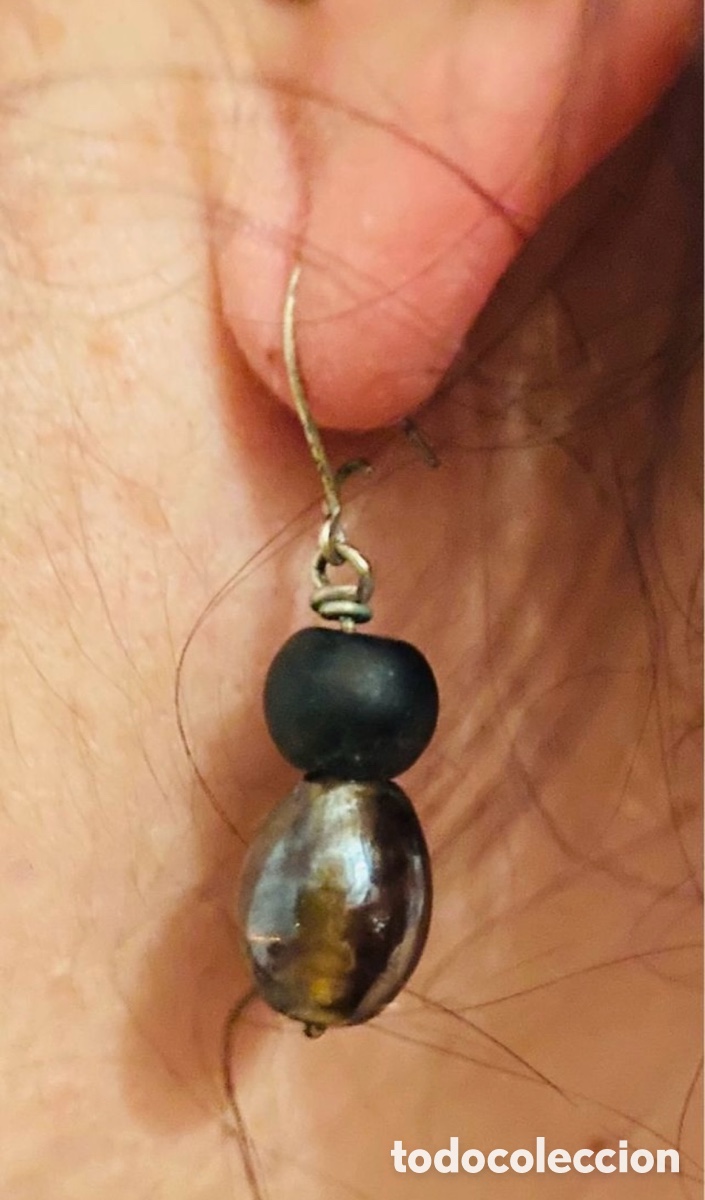 Segunda mano: Pendientes en Negro y Acero - Foto 3