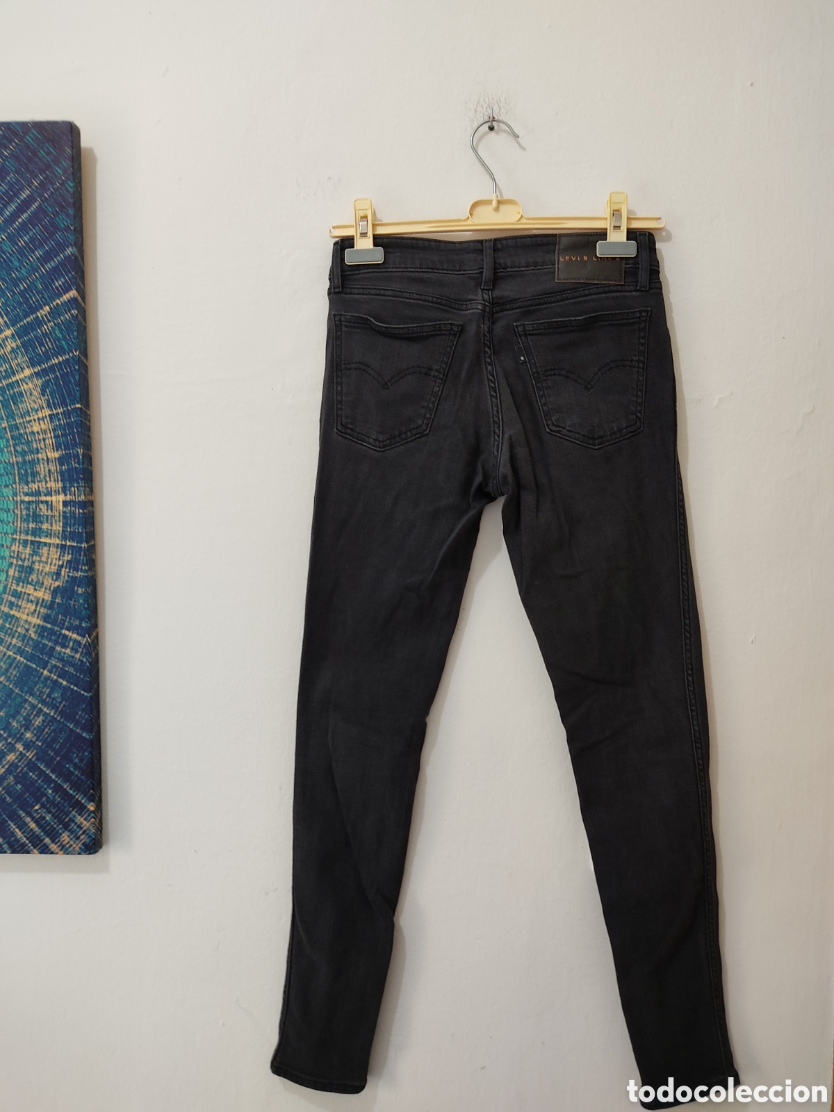 Segunda mano: Vaqueros Pitillo para mujer S Levis Line 8 - Foto 3