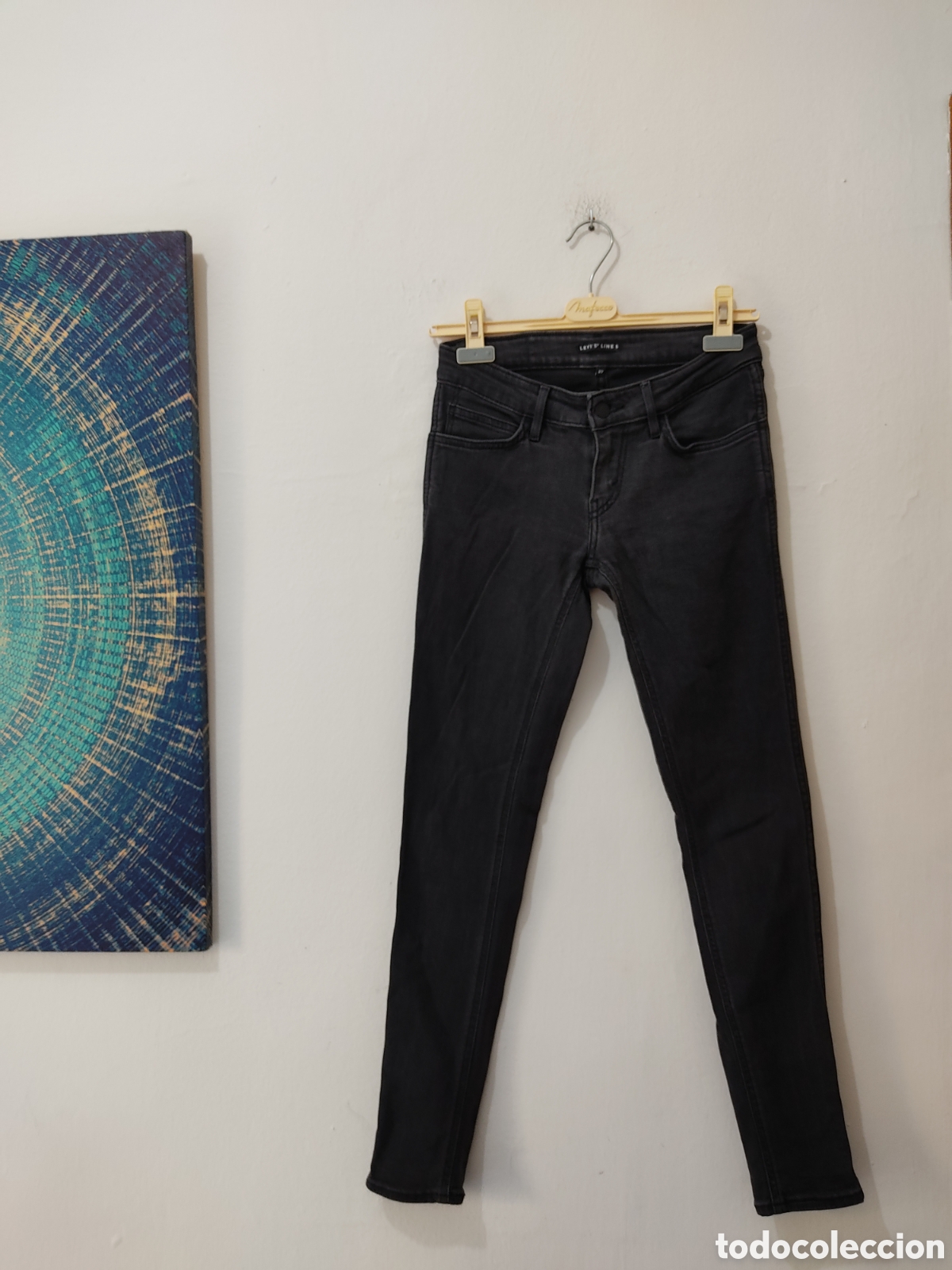 Segunda mano: Vaqueros Pitillo para mujer S Levis Line 8 - Foto 9