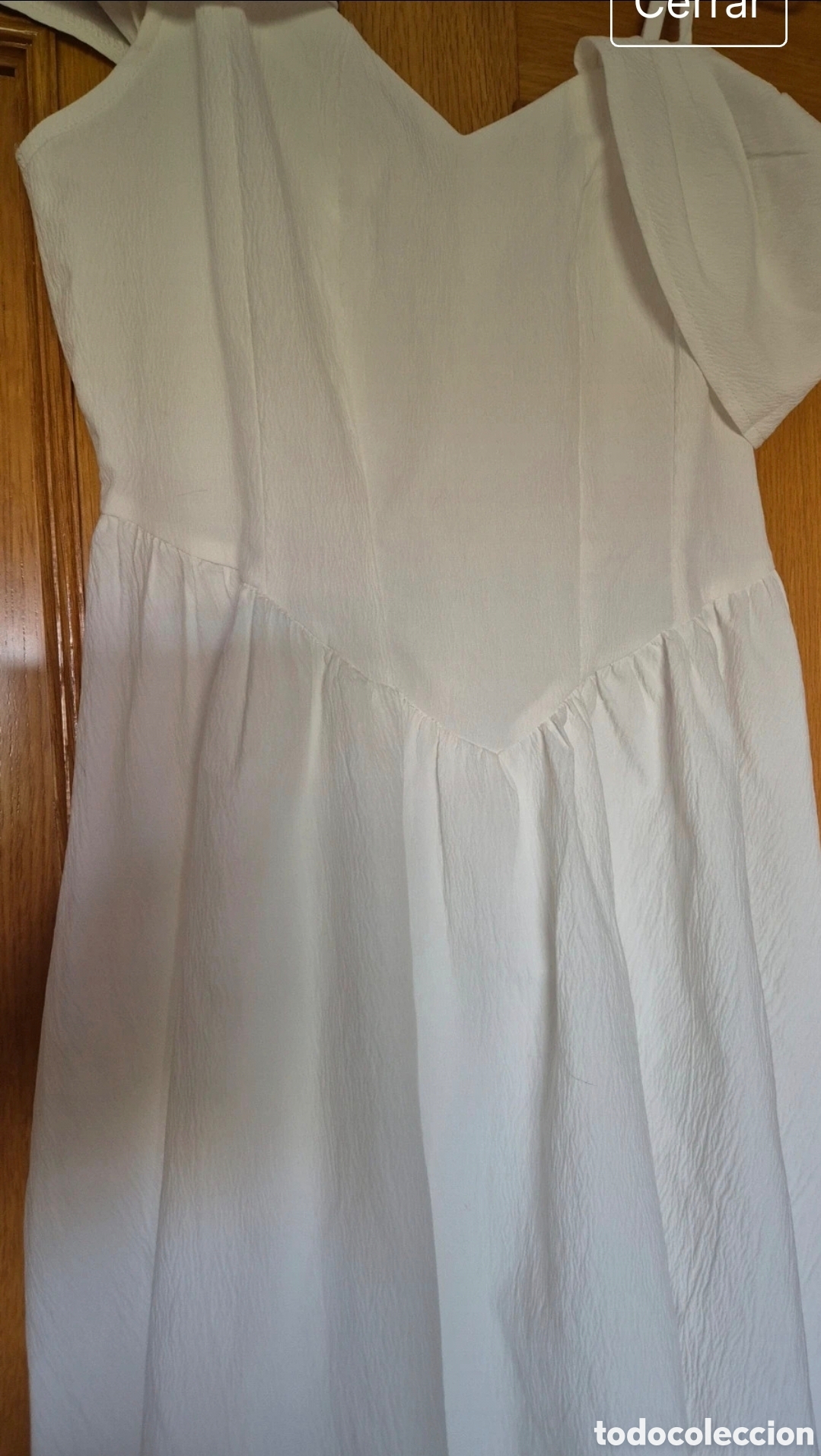 Segunda mano: Vestido de color blanco de Shein - Foto 2