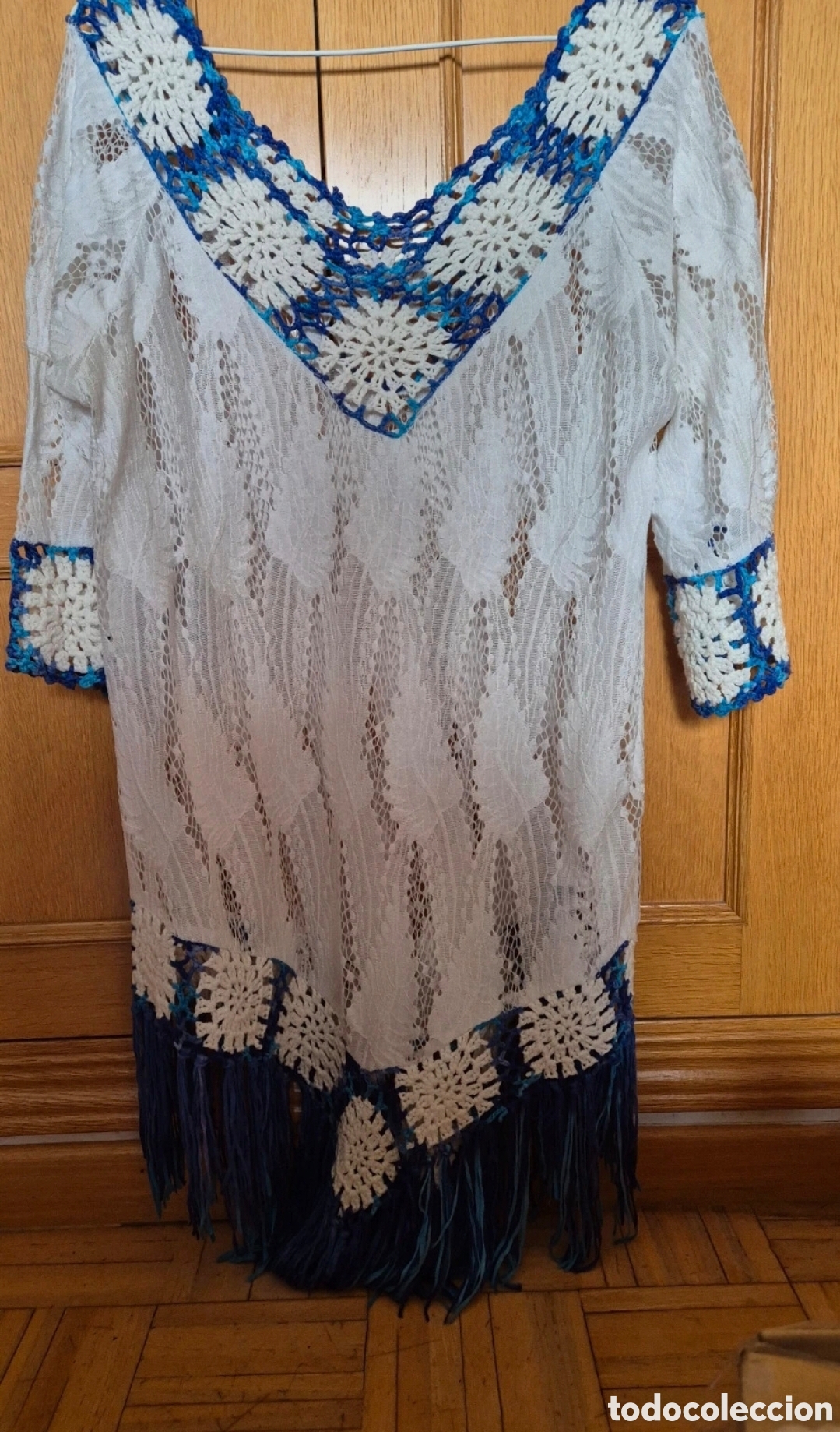Segunda mano: Vestido playero con flecos - Foto 1