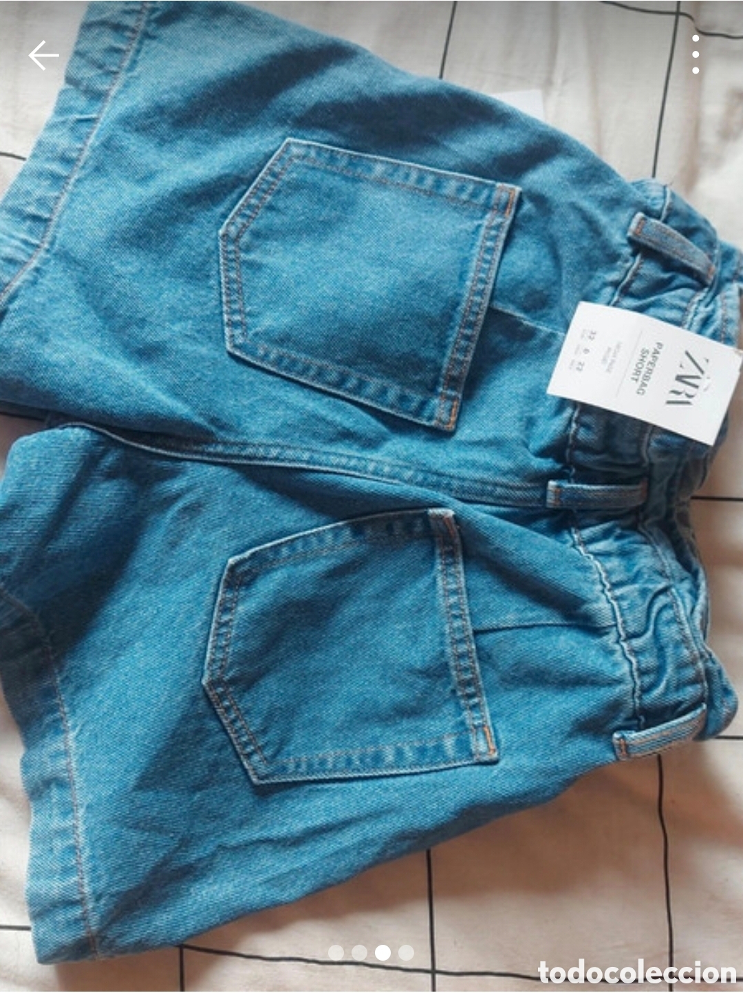 Segunda mano: Bermudas vaqueros mujer Zara - Foto 3
