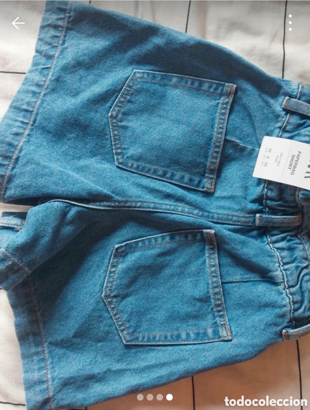 Segunda mano: Bermudas vaqueros mujer Zara - Foto 4
