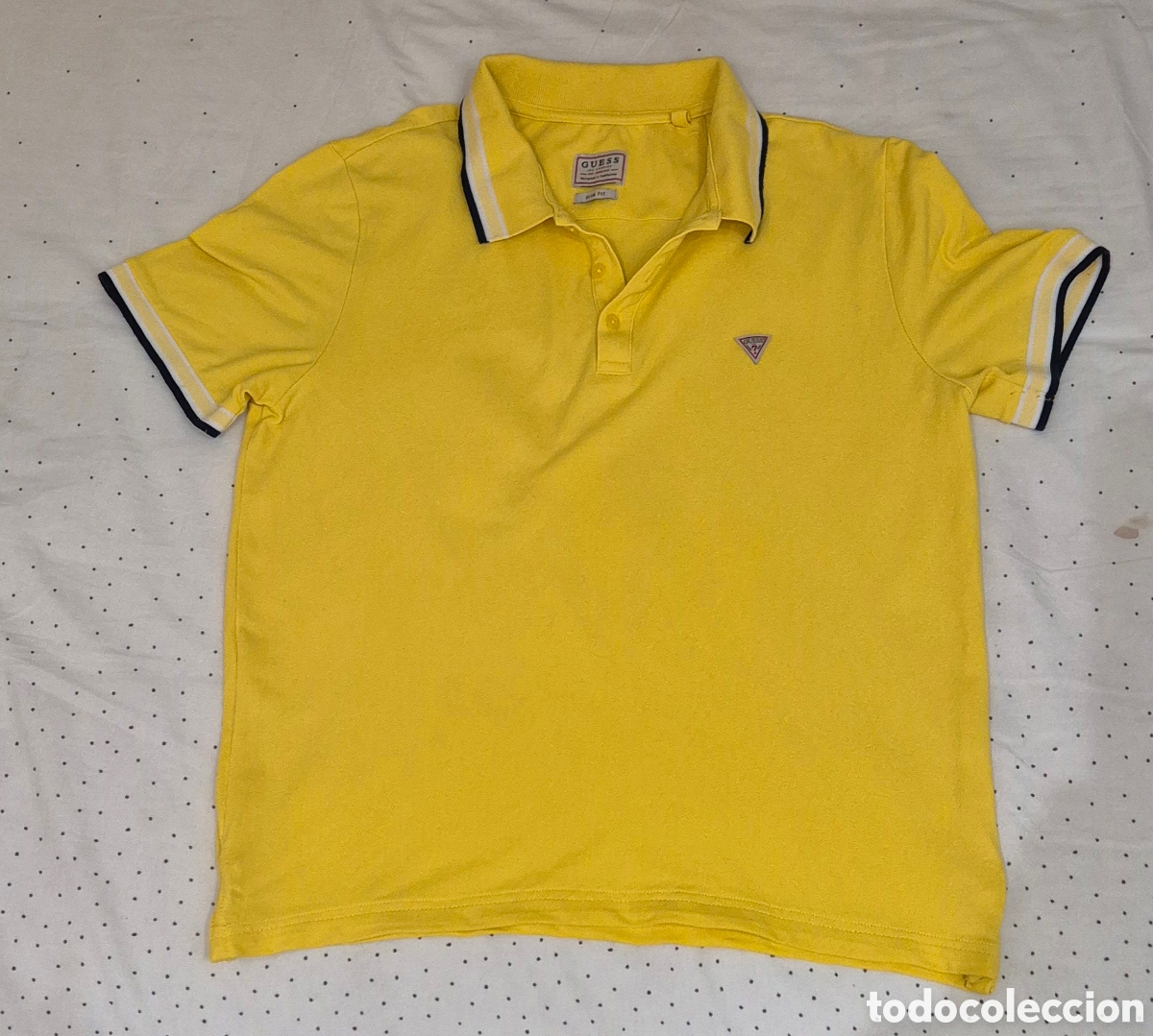 Segunda mano: Polo Guess Amarillo Talla L - Foto 1