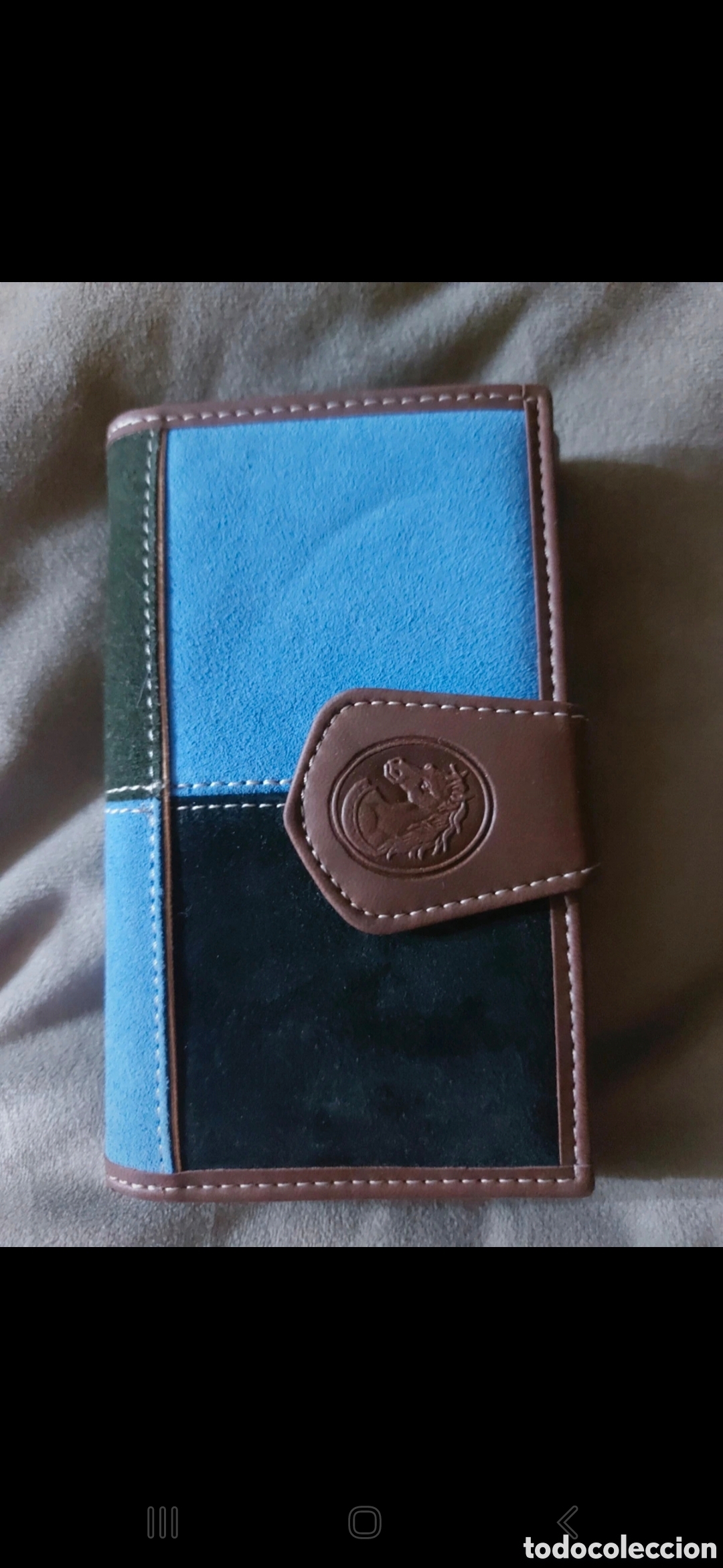 Segunda mano: Cartera de ante de mujer - Foto 1