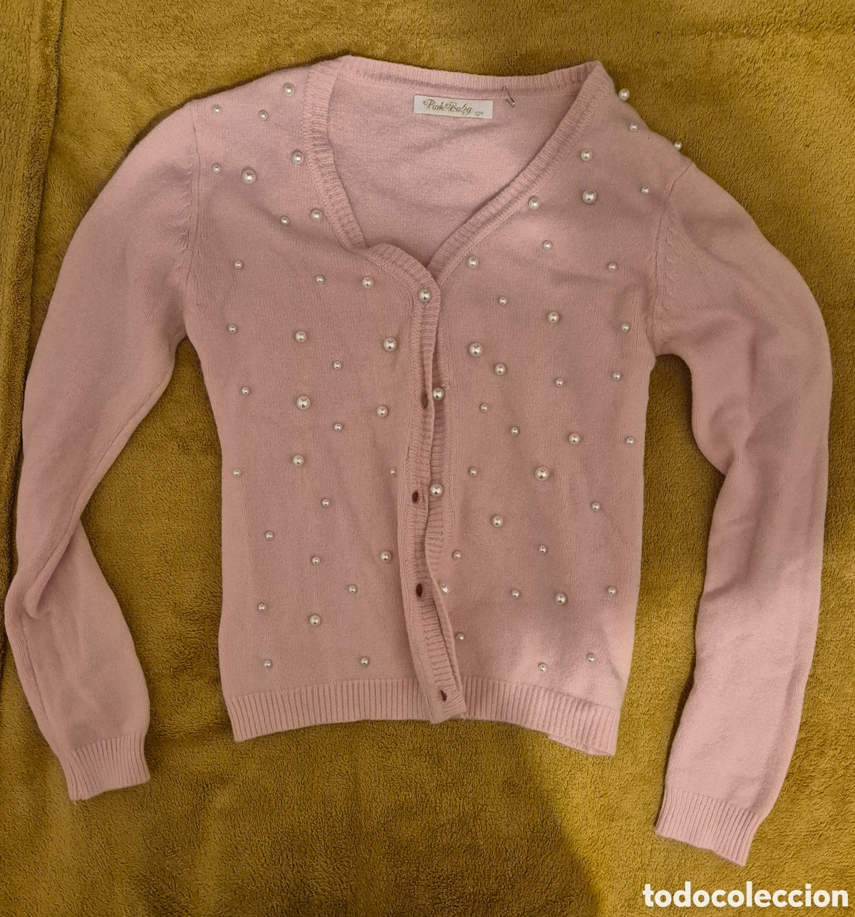 Segunda mano: Chaqueta rosa perlitas ni&ntilde;a - Foto 1