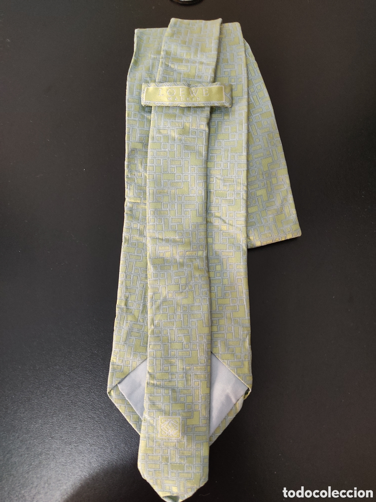 Segunda mano: Corbata para hombre marca Loewe 100% Seda - Foto 7