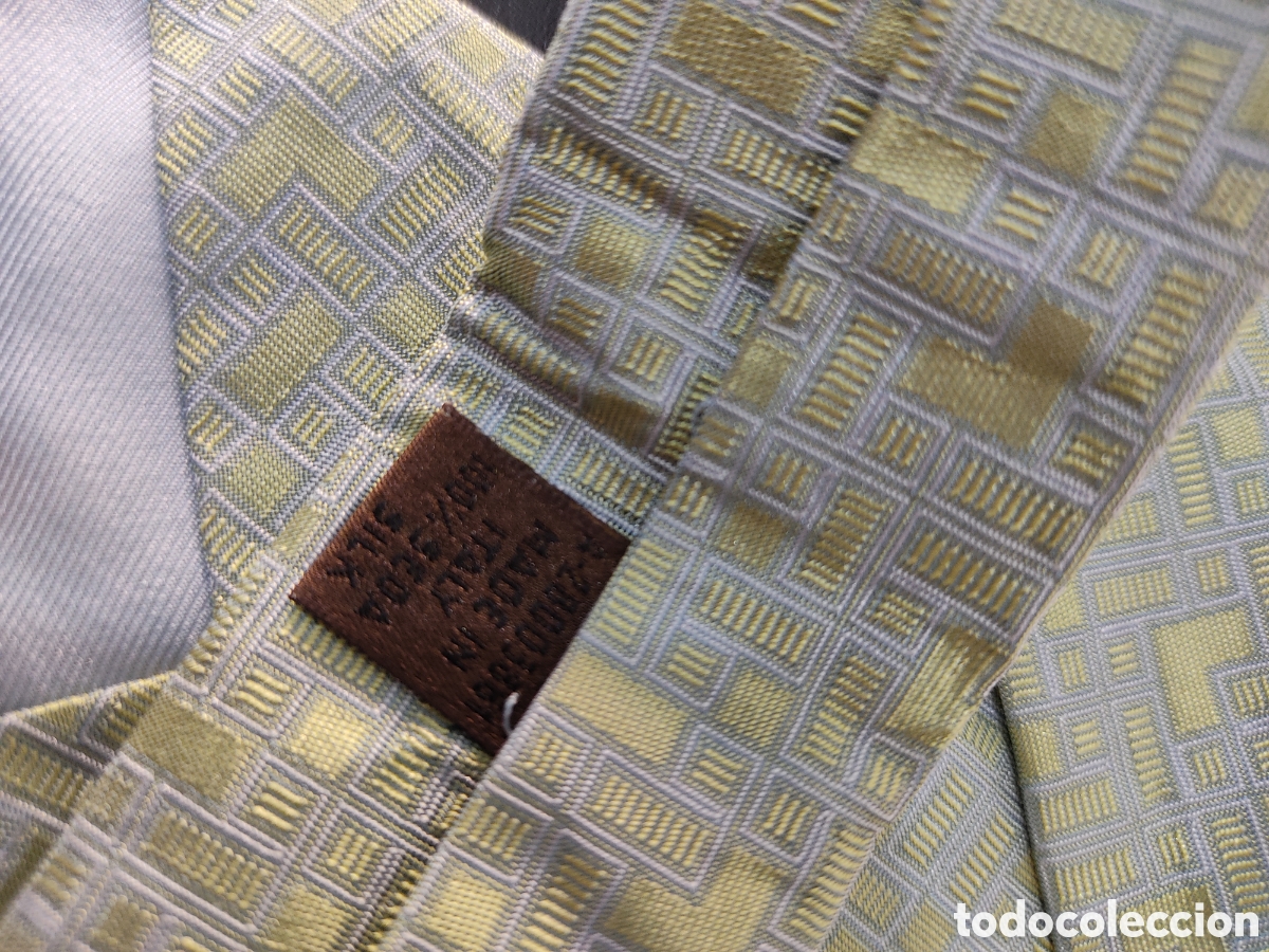 Segunda mano: Corbata para hombre marca Loewe 100% Seda - Foto 8